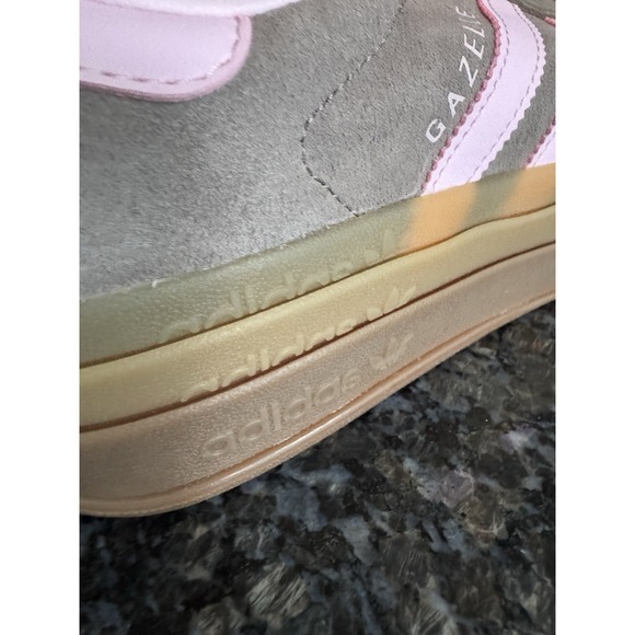Adidas Originals Gazelle Bold Suede Platform Sneakers Women's - JQ6436 Sz 9.5 - Picture 5 of 8